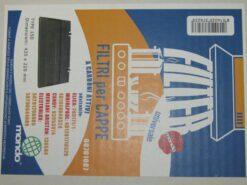 Filter z aktivnim ogljem, 435x216x28 mm, kuhinjske nape Candy, Elica, Whirlpool, Ariston, Electrolux