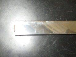 Rabljena kovinska kromirana stranska okrasna letev za vrata, pomivalni stroji Bosch, Siemens