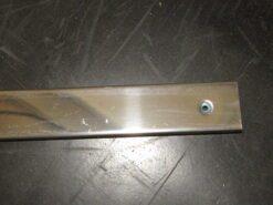 Rabljena kovinska kromirana stranska okrasna letev za vrata, pomivalni stroji Bosch, Siemens