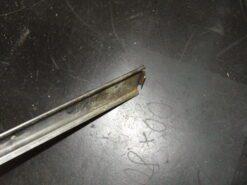 Rabljena kovinska kromirana stranska okrasna letev za vrata, pomivalni stroji Bosch, Siemens