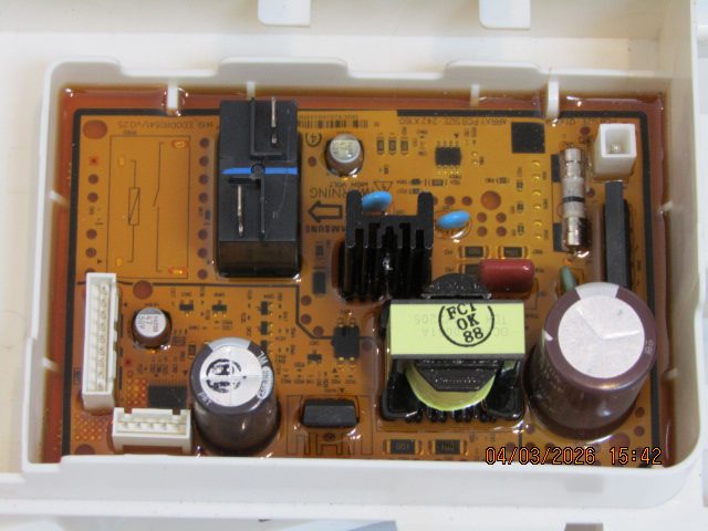 RABLJENO, krmilni modul, komplet tiskanega vezja za pralno-sušilni stroj Samsung, zadnji kos, DC92-02665A, R789972 - slika 7