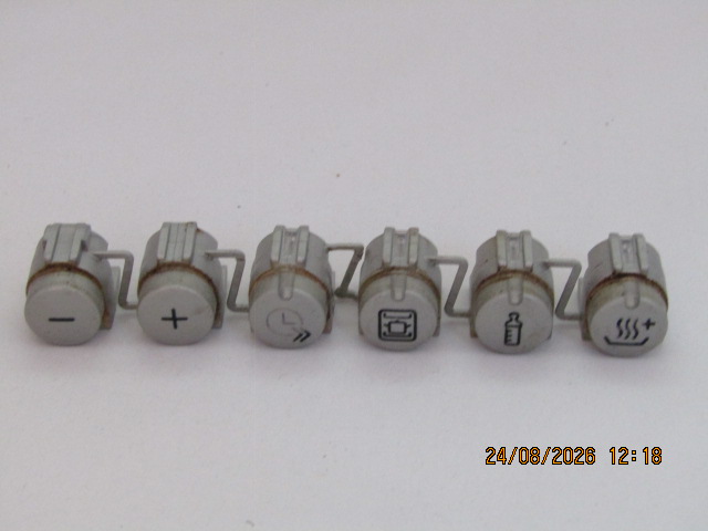RABLJENO, set tipk za pomivalni stroj Bosch, zadnji kos, 00622674, D643769